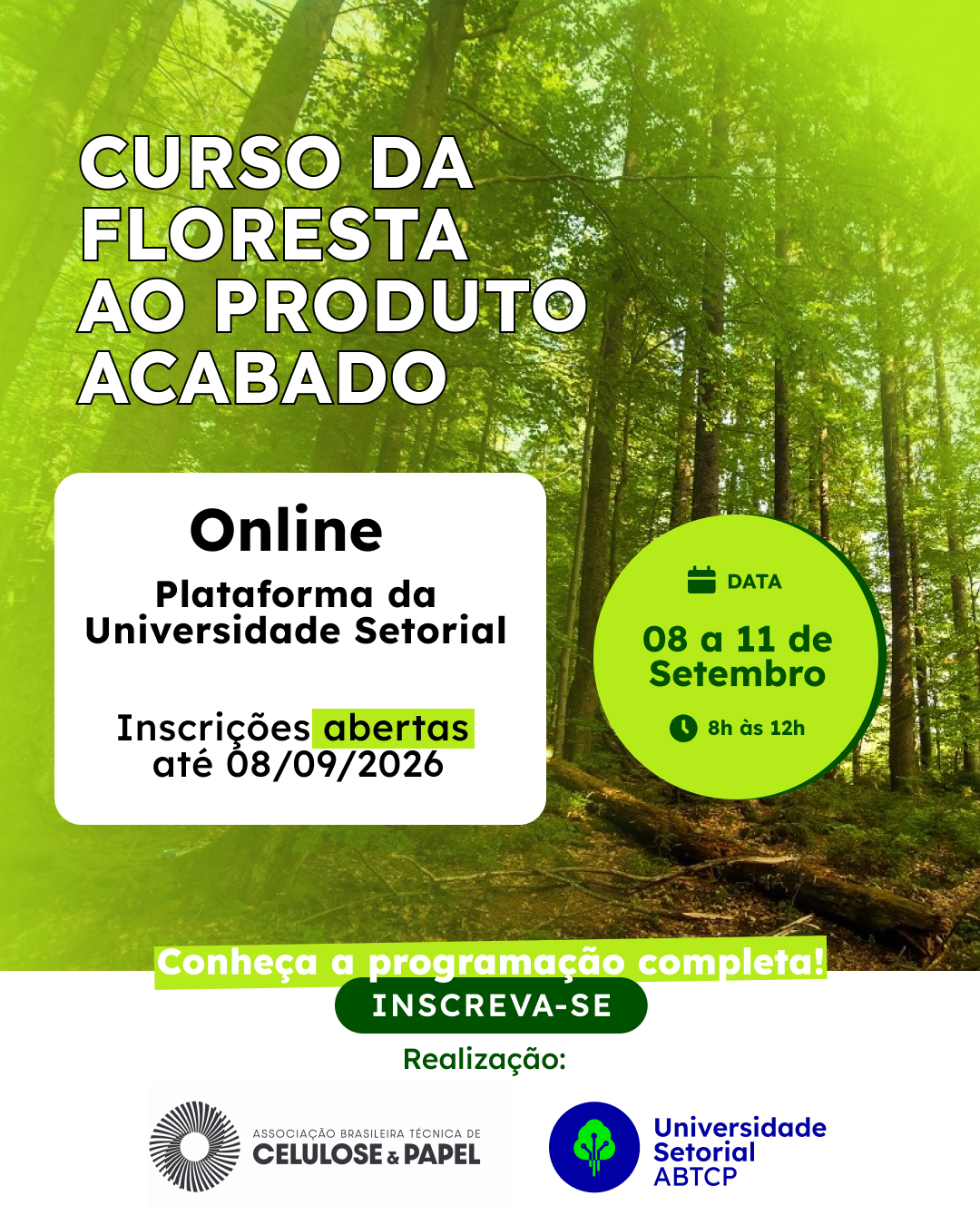 Curso Da Floresta ao Produto Acabado (C&P)